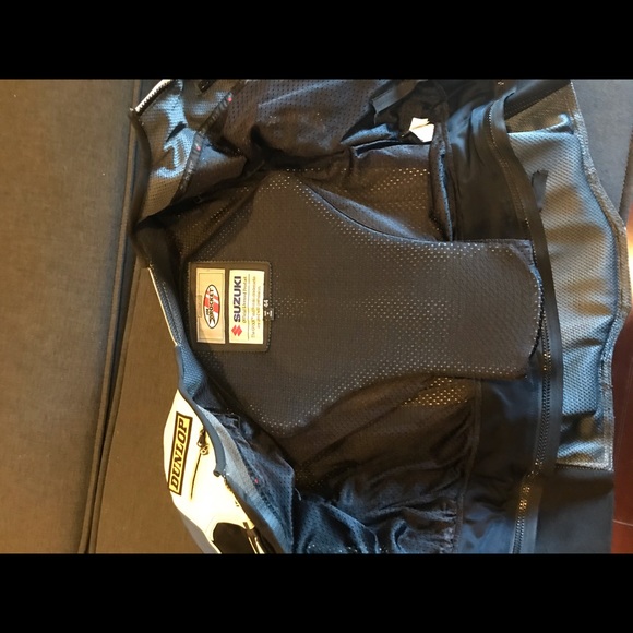 Joe Rocket / Suzuki GSXR Leather Motorcycle Jacket - Picture 4 of 4